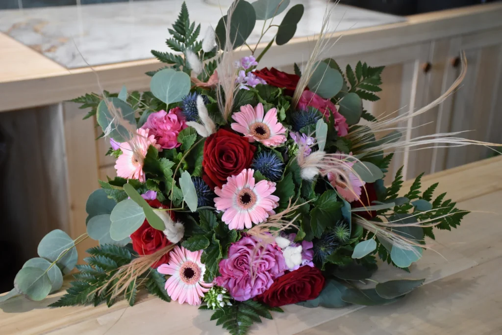 Bouquet Les Sauvages, création Fleurs de Lune